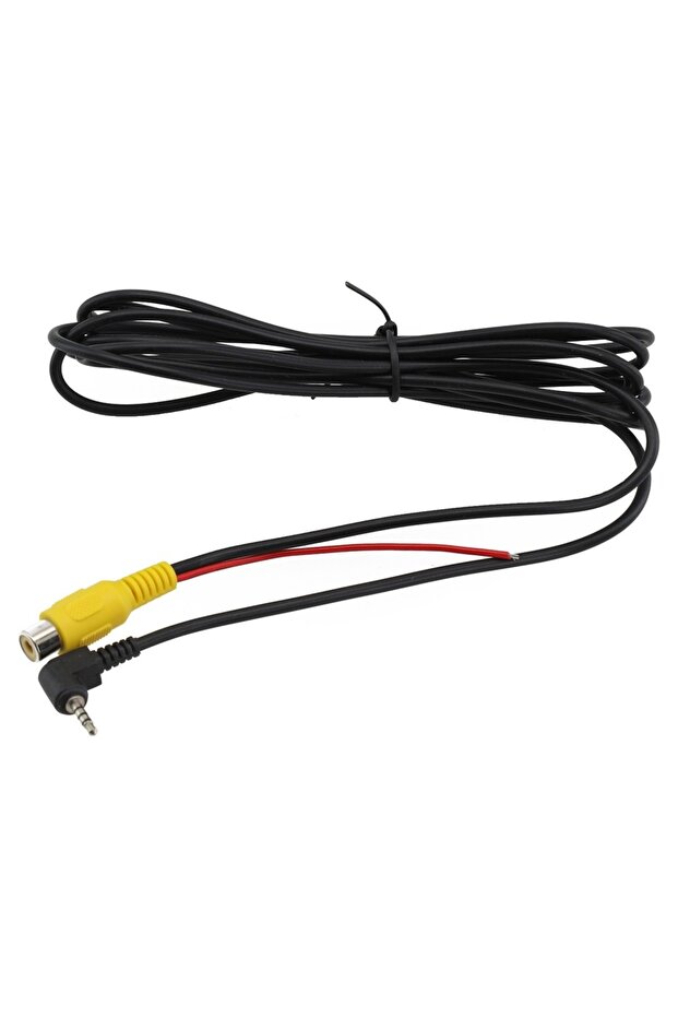 1pc Rearview Camera Connection Cable RCA To 2.5mm AV Converter Cable Car Rear View Reverse Parking C