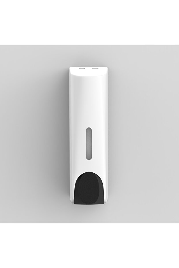 White single 350ml wall-mounted shower head Soap Head Shower Gel detergent dispenser Bath accessorie