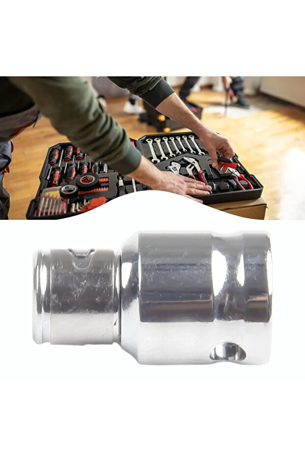 3/8 Square to 1/4 Hex Bit Retaining Ring Socket Holder Adapter Screwdriver Bits Impact Socket Tor... - 6