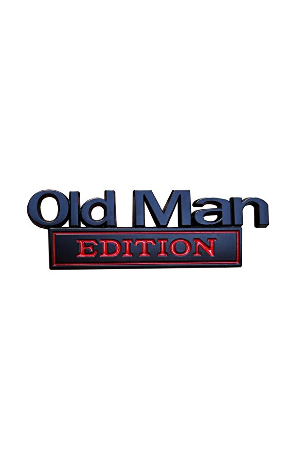 C Old Man Edition Emblem Car Sticker Decals Universal Auto Motorcycle Truck Styling 3D Fender Badge.