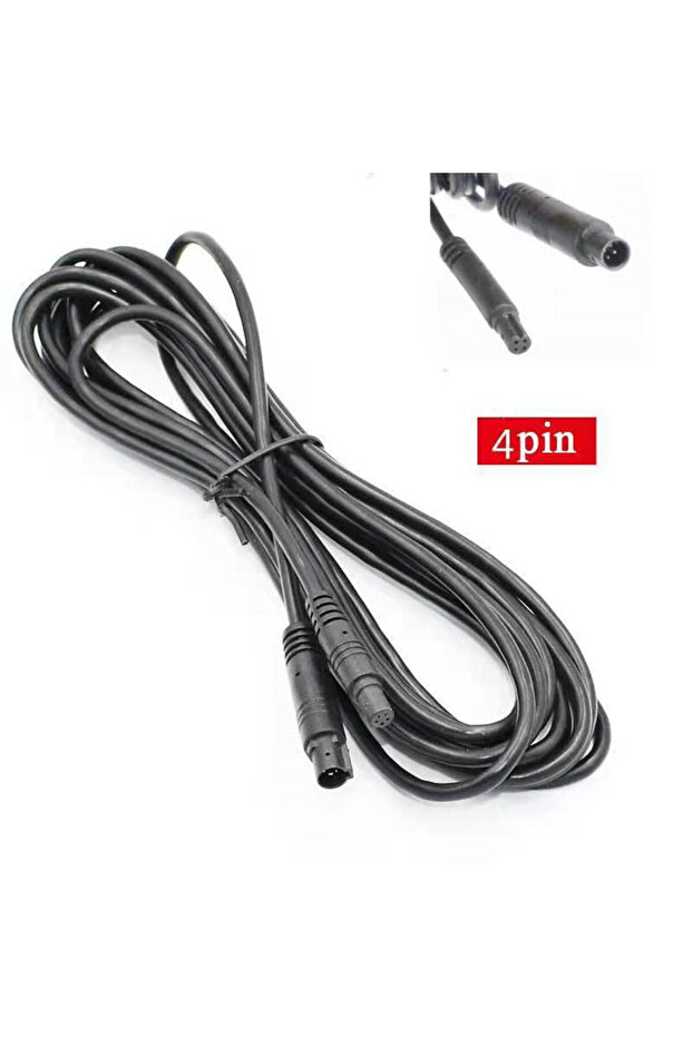 4pin 4Pin Car DVR Camera Extension Cable 2.5M Male To Female Connector Cord For Dash Cam Reverse Cam