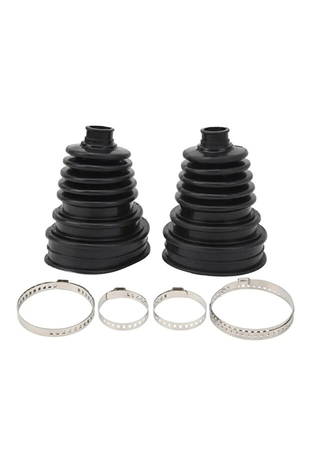 black Universal CV Boot Kit Constant Velocity Dust Cover Set For Vehicle Drive Shaft Auto Repair An