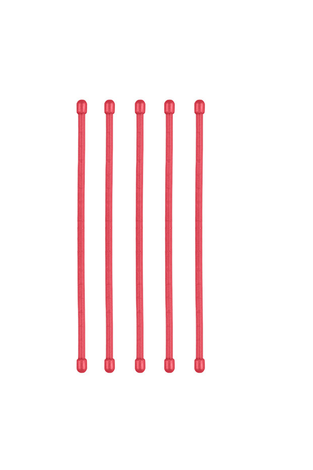 6inch A 5PCS Silicone Zip Ties, Steel Core Silicone Twisted Ties, Reusable Twisted Ties, Cable Tie.