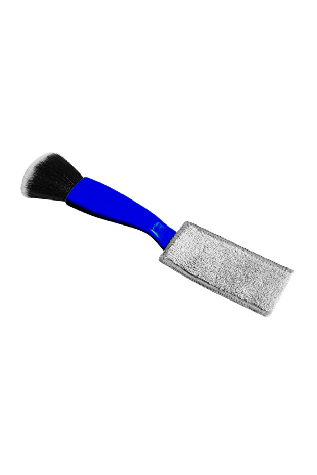 Blue Car Cleaning Tools Air Conditioning Air Outlet Cleaning Dust Removal Soft Brush Multifunctional