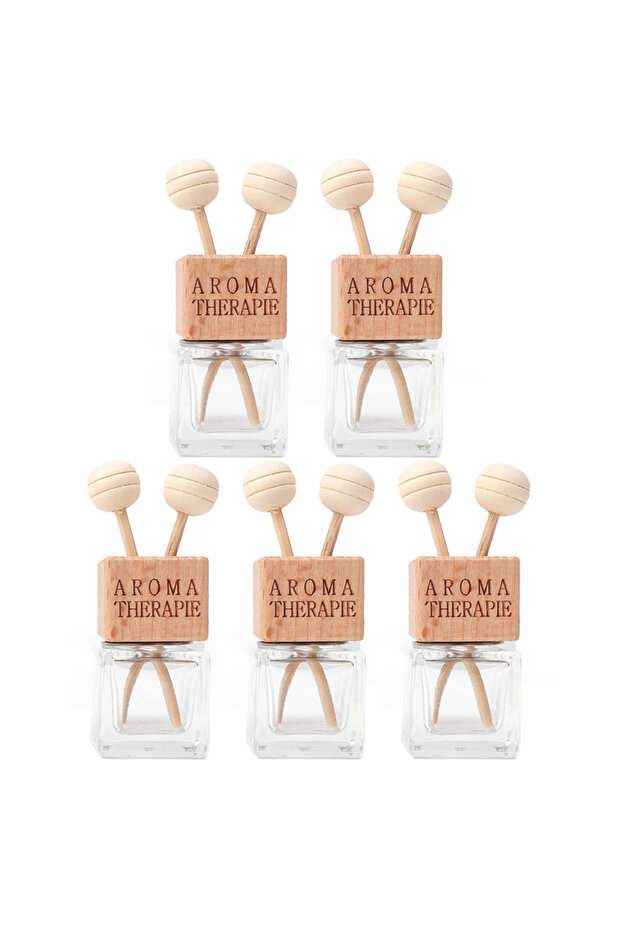 5pcs 8ml Car Air Vent Perfume Bottle Auto Air Freshener Bottle Air Vent Outlet Perfume Clip Diffusio
