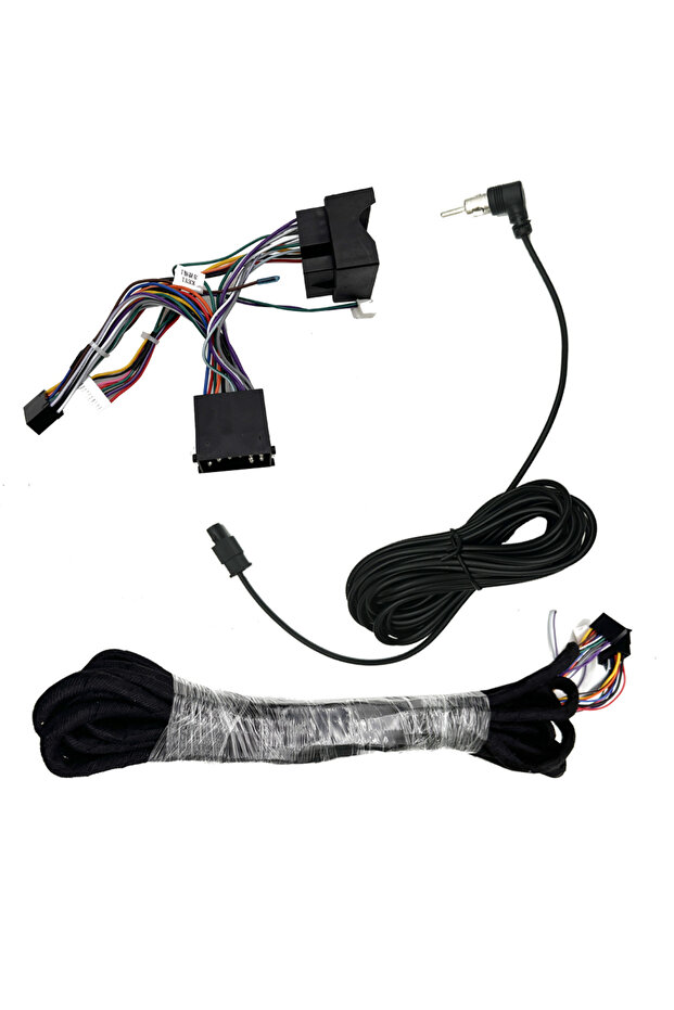 BM6M Universal 6M Long Radio & Power Extension Wiring Harness For BMW 3er 5er X5 M3 M5 E46 E38 E3...