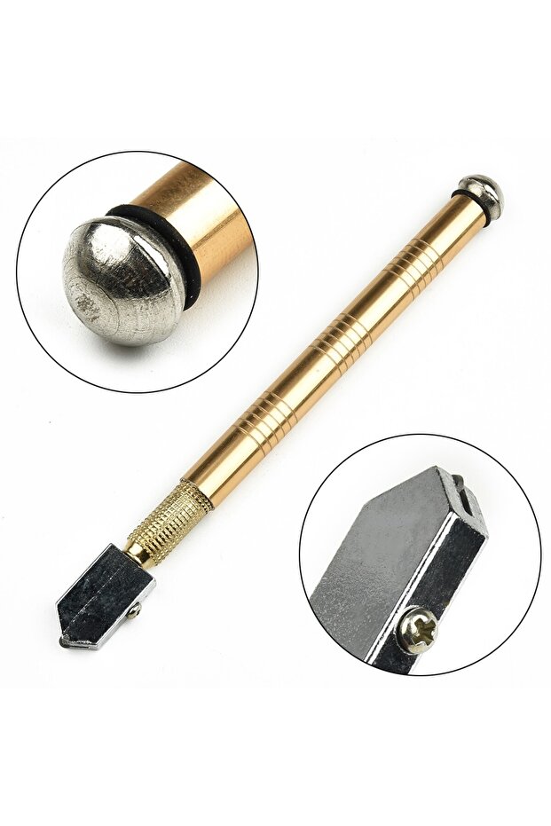 1pc Glass Cutter Emery Cutter Cutting Tool Accessories Anti-Skid Handle175mm Suitable For Cutting...