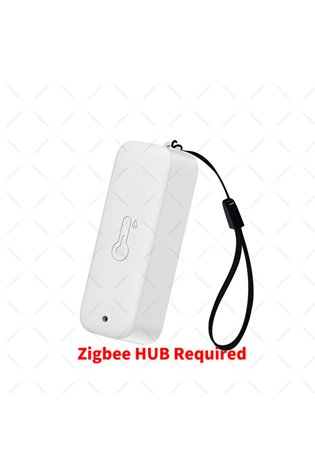 مستشعر درجة الحرارة والرطوبة بتقنية Zigbee الإصدار 3.0، مقاوم للماء بمعيار IP65، يتطلب موزع Zigbee للعمل مع H - 1
