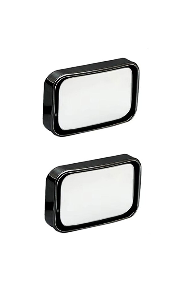 black 2Pcs Adjustable Blind Spot Mirror Car Auxiliary Rearview HD Rear View Mirror for Taxi SUV Mini