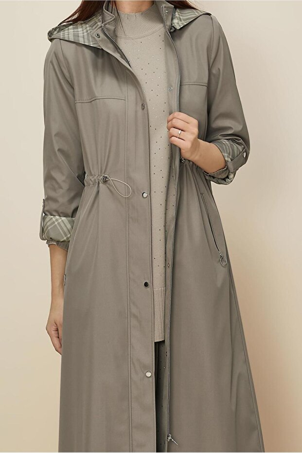 KAPÜŞONLU PARDESÜ 10995 - 3