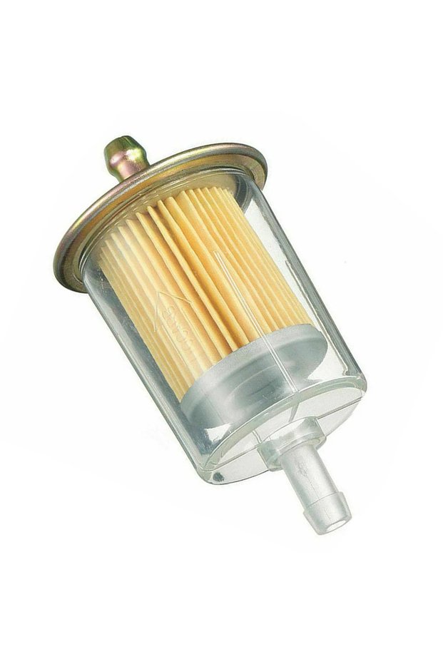 Yellow Large 9mm Fuel Filter Universal Inline for RV Gas Line Motorcycles Scooters