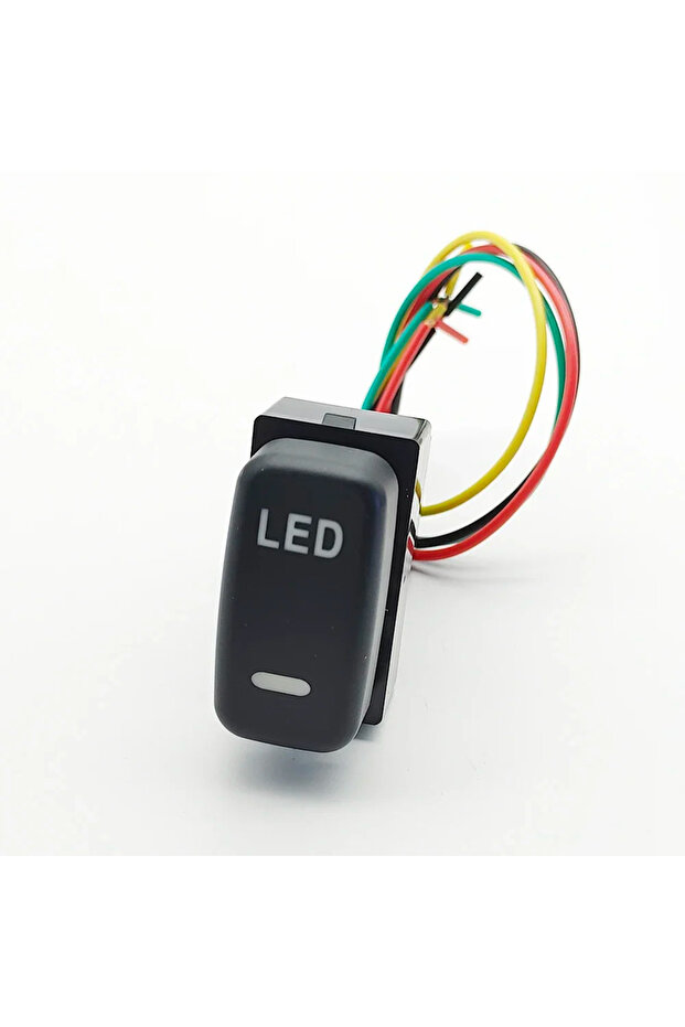 مصباح LED واحد، يعمل كضوء تشغيل/إيقاف نهاري، مزود بمفتاح قفل تفاضلي للمرآة، مناسب لسيارات ميتسوبيشي.