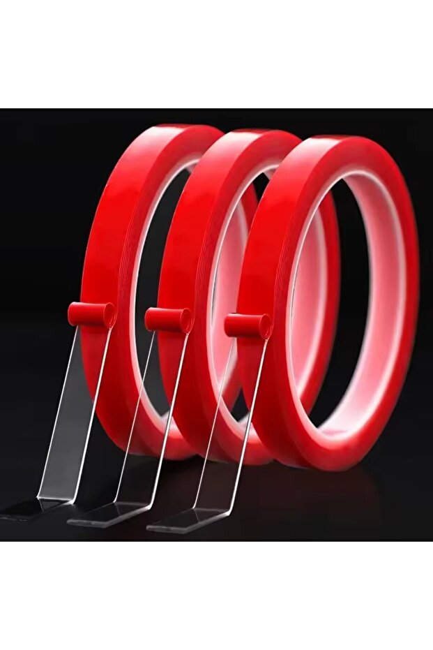 3 meter 8mm Car Strong Double Sided Adhesive Stickers Tape Nano Transparent Reusable Waterproof Auto