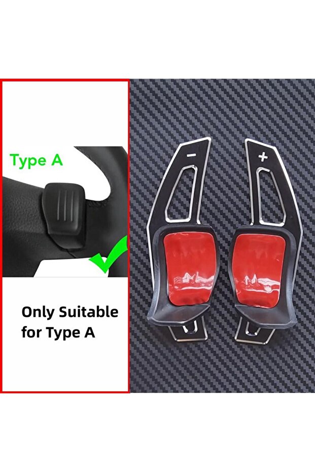 black DSG Steering Wheel Paddle Extension Shift Cover For VW Golf 5 6 MK6 GTI R Jetta MK5 Passat B6