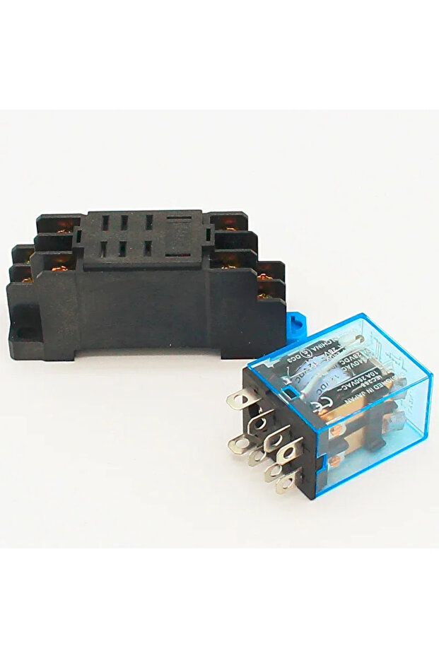220V AC 10A relay DC12V 24V AC110V 220V LY2N General Purpose Relay LY2NJ with power relay base socke