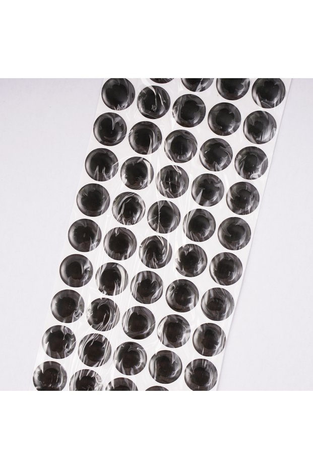 all black 50pcs 50-Piece 14mm KD/VVDI Key Stickers - Crystal Logo Badges for KeyDIY/KYDZ Remote Car