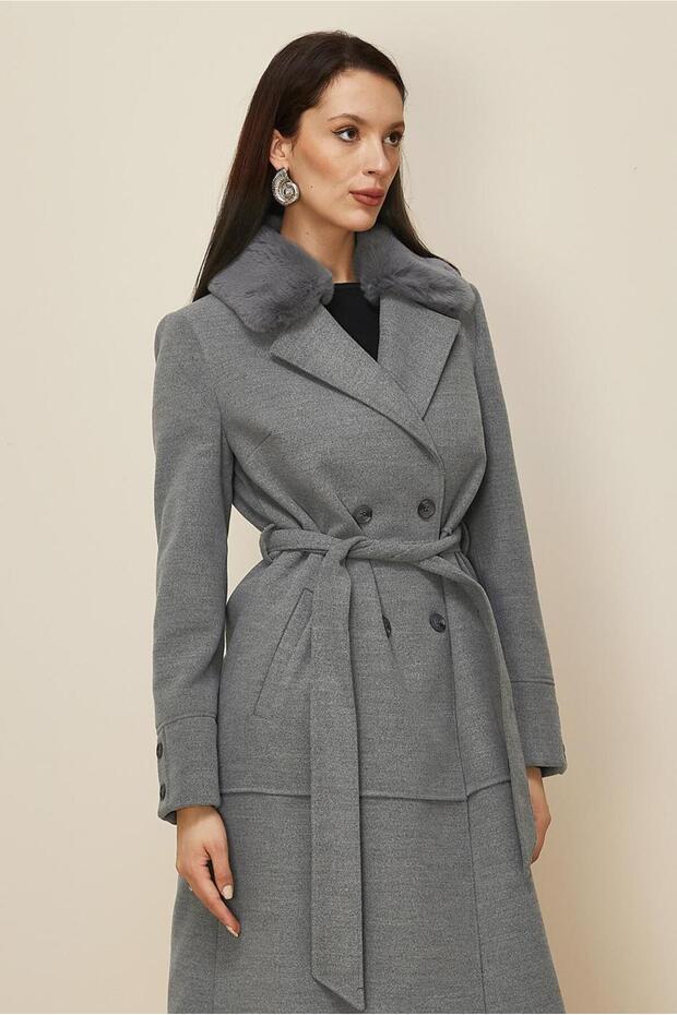 Belted Cardigan Coat 90631