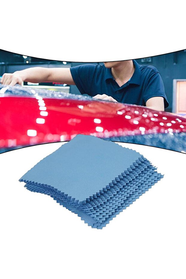 20PCS Microfiber Cleaning Cloths Nano Ceramic Car Glass Coating Lint-Free Cloth Automobiles Wash ...