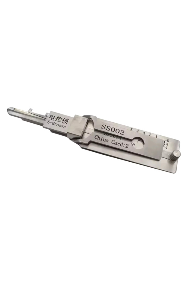 【Funny】2 In 1 Tool SS002 Tools For Home Door Civil Locks