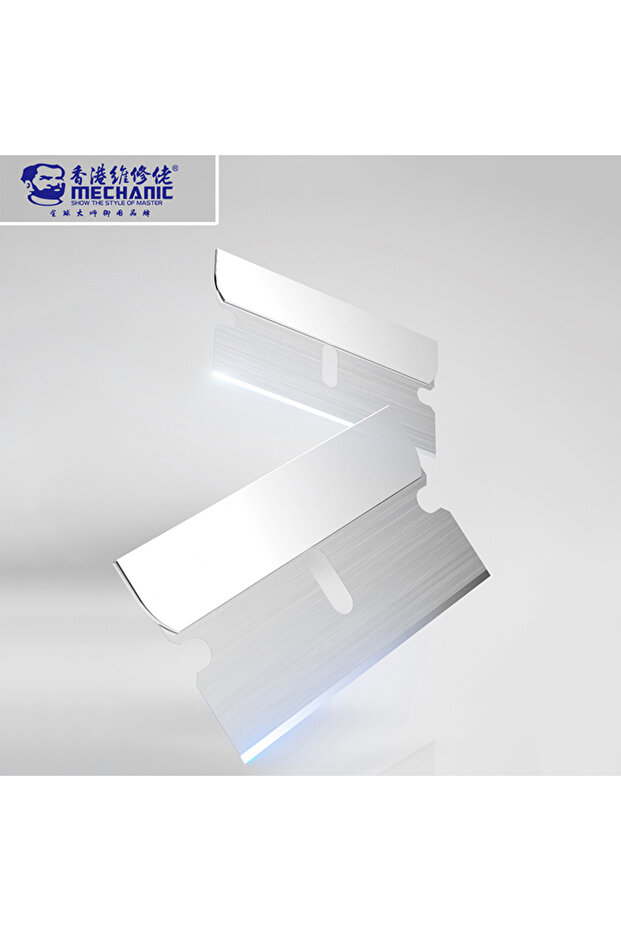 MECHANIC 10Pcs Blades MECHANIC FR1 Carbon Steel Blades for iPhone iPad Mobile Phone LCD Screen Glue