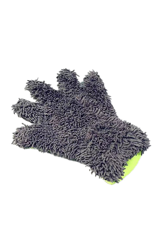 AS Car Wash Gloves Microfiber Wipe Car Sponge Scratch Free Car Wash Cleaning Coral Velvet Double-Sid