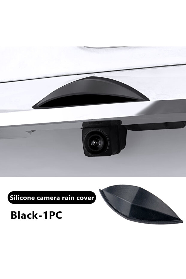 1pc SEAMETAL Car Camera Rainproof Cover Ourdoor Waterproof Rear Cam Rain Shield Universal for All Ca