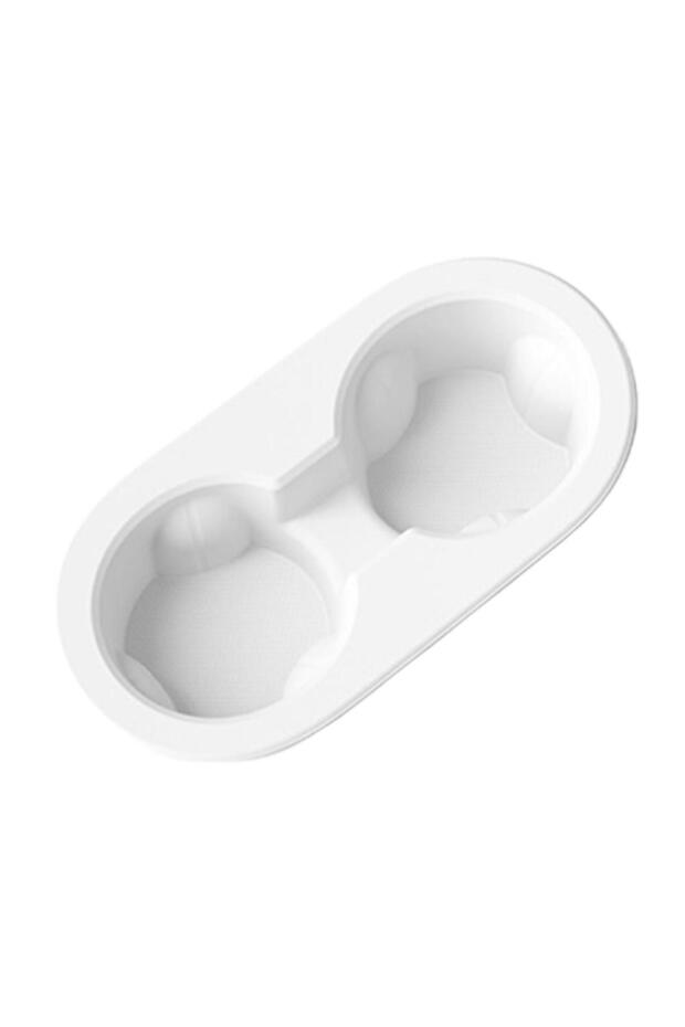 Rear white Cup Holder for Tesla Model Y Juniper 2025 Center Console Storage Box Non-slip Insert Cup