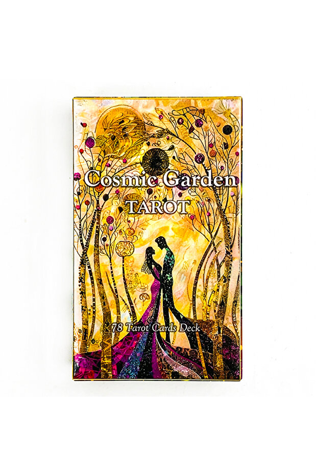 Multicolor Newest Cosmic Garden Tarot Deck Tarot Cards Fortune Telling Game Card Divination Fate Par