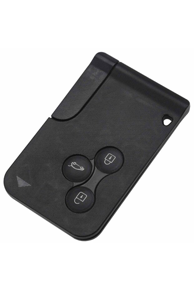 3 Buttons jingyuqin 3 Button Smart Card For Renault Clio Logan Megane 2 3 Koleos Scenic Card Case Bl