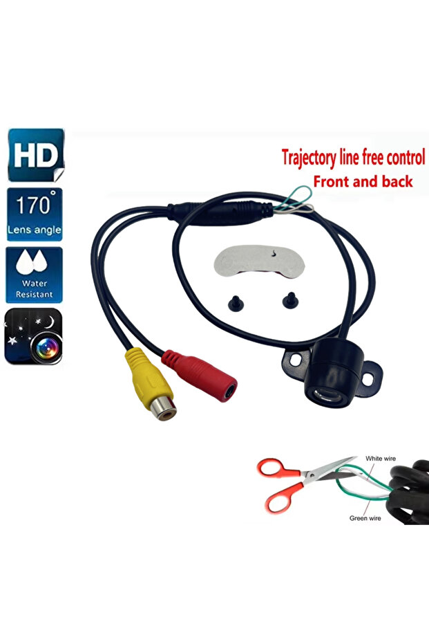 Without line High-definition reversing camera front rear view camera blind spot parking auxiliary CC