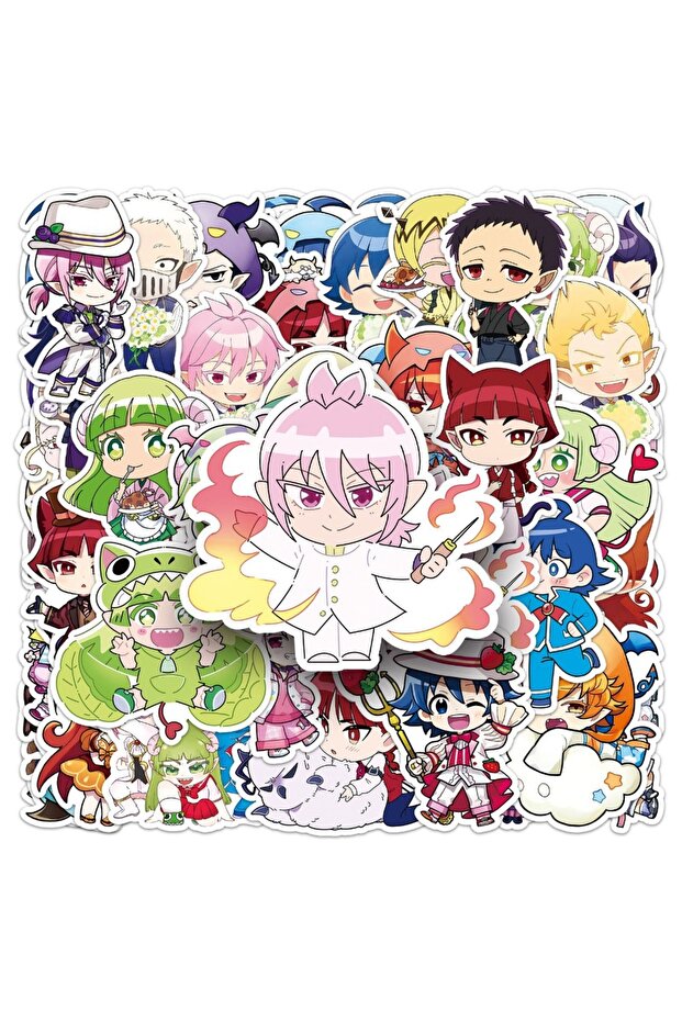 QT-257 50pcs Animation Welcome To Demon School! Iruma-kun Graffiti Stickers Suitcase Water Cup Guita