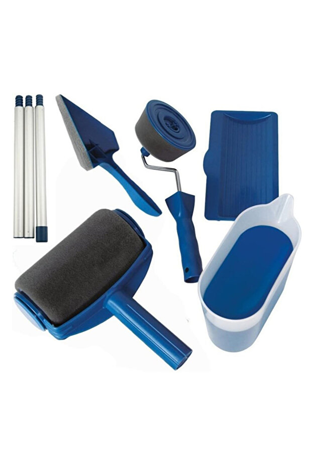 Single Roller Paint Roller Brush Roller Kit Foam Interior Paint Brushes Triangles Paint Brush for Ho