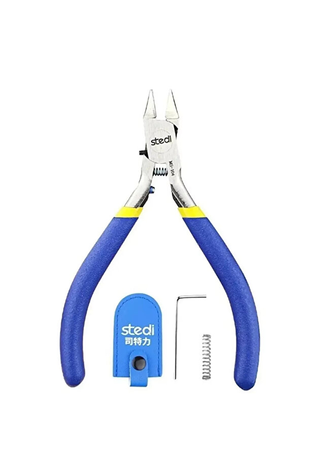 117mm MS-104 KUAIQU MS-104 Single Edged Model Pliers High Carbon Steel Precision Thin Blade Plier Fo