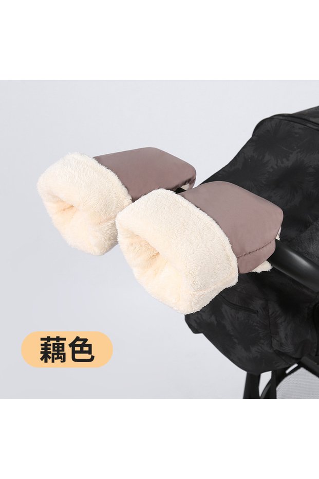 F29645 DP Stroller Gloves 1 Pair Winter Windproof Warm Simple Style Universal Prams Gloves Waterproo