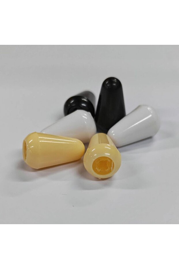 مجموعة FLEOR من 6 قطع من أغطية مفاتيح تبديل الجيتار البلاستيكية ذات 5 أوضاع، بثلاثة ألوان، مفاتيح اختيار اللاقطات الكهربائية... - 2