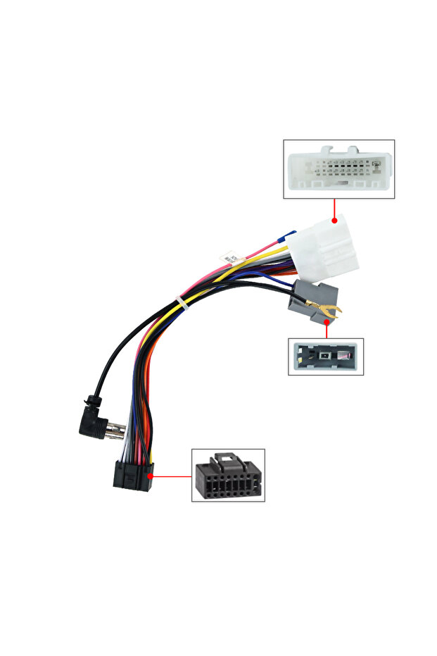 CABLE-40 MEKEDE Audio Wiring Harness Cable Adapter Connector Wire Plug Kit For Nissan Universal Car