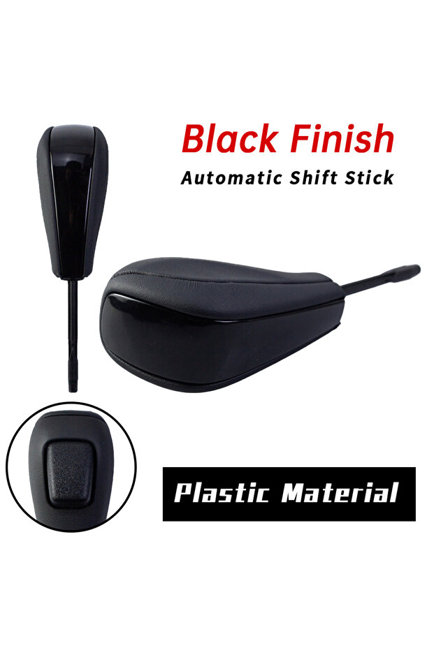 black For BMW E39 E46 E53 E60 E61 E63 E64 E83 E81 E82 E87 E90 E91 E92 E93 Gear Shift Knob leather Sh - 1