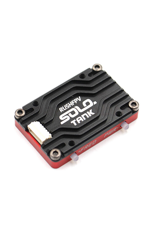 48CH RUSH Solo Tank 5.8G VTX Video Transmitter CNC Shell 1.6W High Power Built-in Microphone Heat Di
