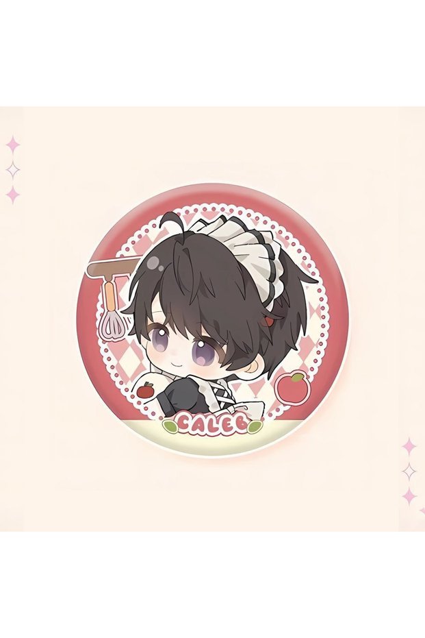 58mm 4 58mm Game Love and Deepspace Kawaii Zayne Rafayel Caleb Sylus Xavier Cosplay COSTUME Badge Pi