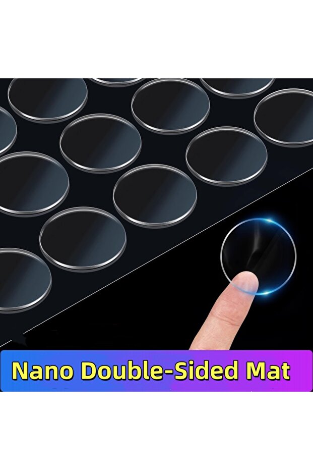 20mm-70pcs 70pcs Round Double Sided Tape Adhesive Dots Fastener Strong Acrylic Sticker for DIY Scrap