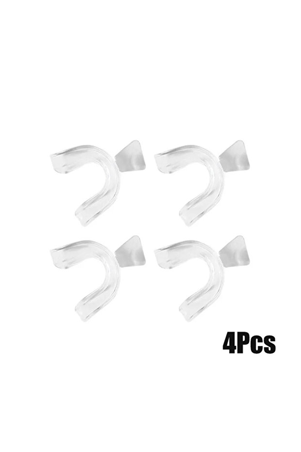 4pcs 1/8pc Mouth Guard EVA Teeth Protector Night Guard Mouth Tray for Bruxism Grinding Anti-snoring
