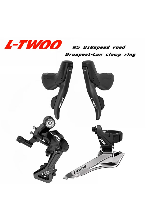 LTWOO R5 road Groupest-C R5 2x9 Speed Road Bicycle Groupest,L/R Shift Lever + F/R Derailleur,