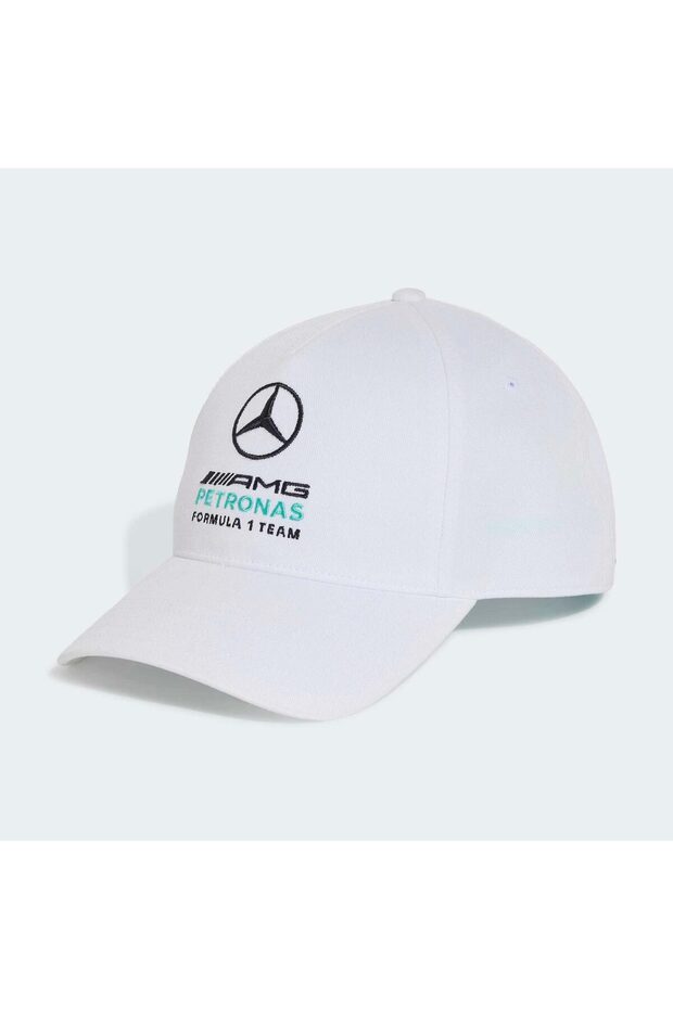 قبعة بيضاء من فريق AMG Petronas لسباقات الفورمولا 1 (KE8319)