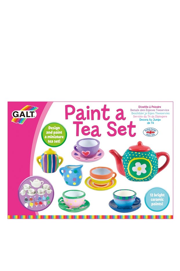 Ceramic set: Paint a tea set