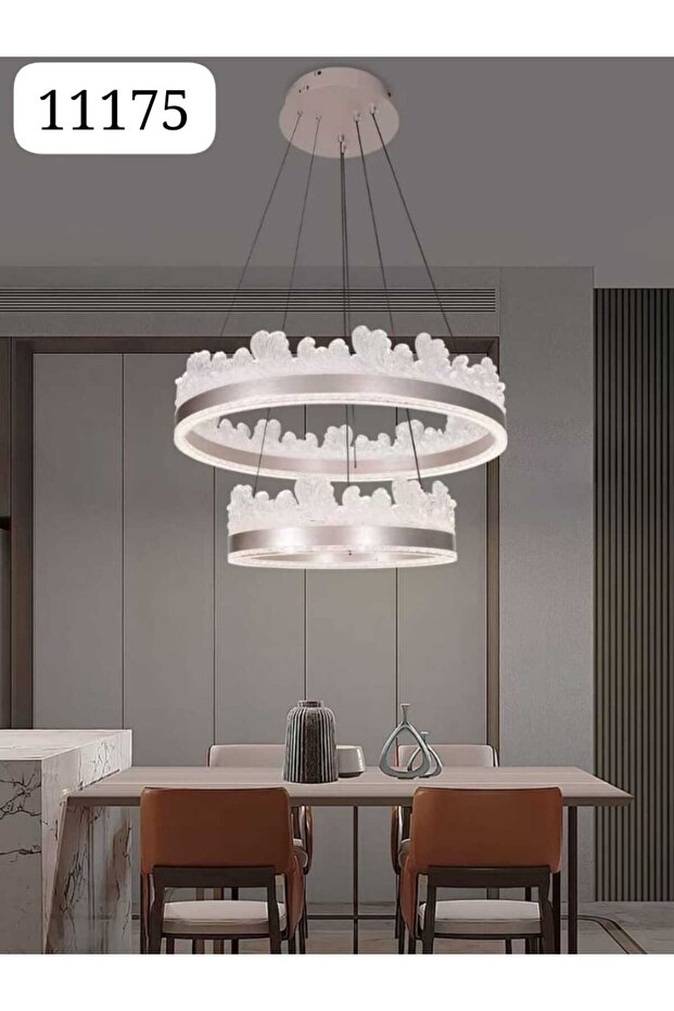 ثريا LED ادوار + مستطيل - 3