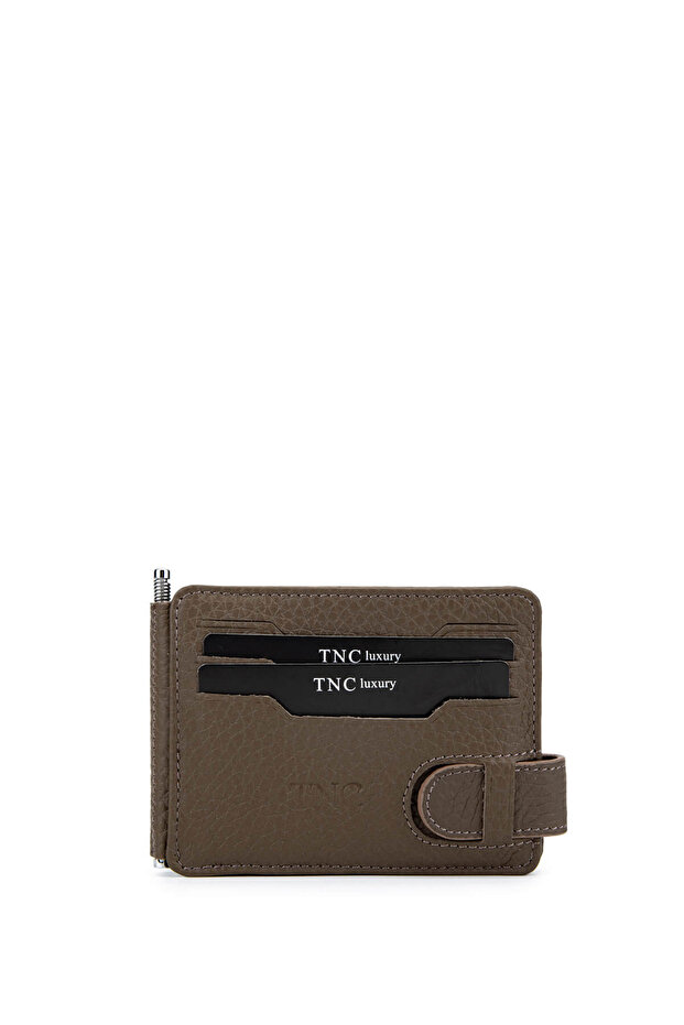 Men's Genuine Leather Mink Floter Card Holder