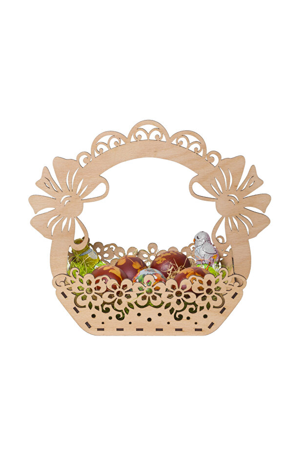 Coșuleț cu ouă de Paște 28x24 - 3