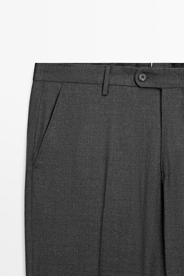 Yün klasik pantolon - 2