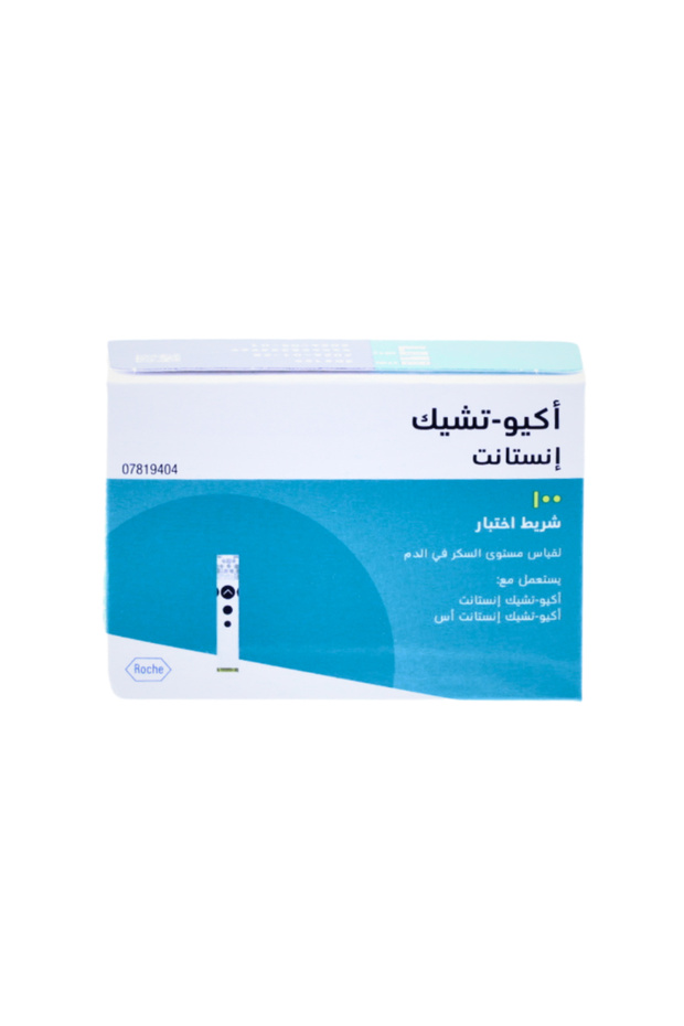 شرائط اختبار ACCU-CHEK الفورية 100 قطعة