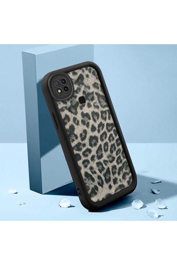 Redmi 10A Compatible, Stylish Tiger Patterned, Silicone Phone Case